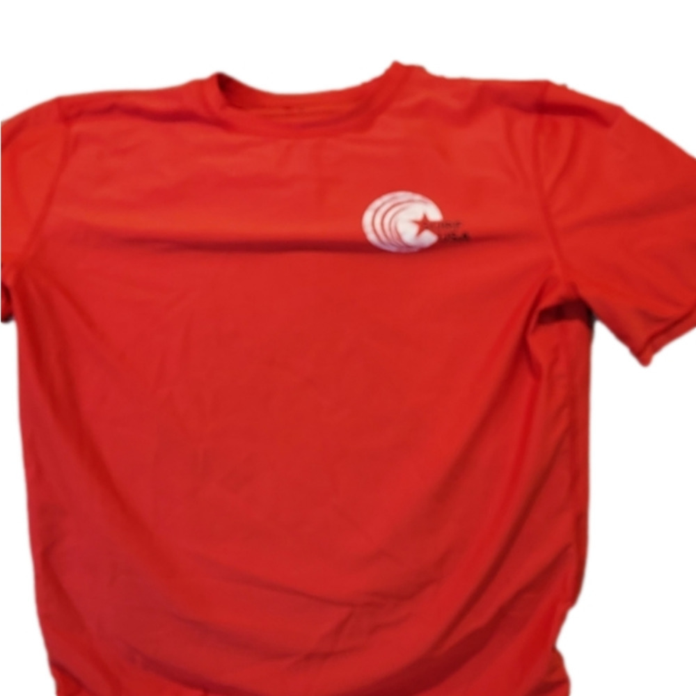 Gap boys size XL red rashguard/swim shirt.